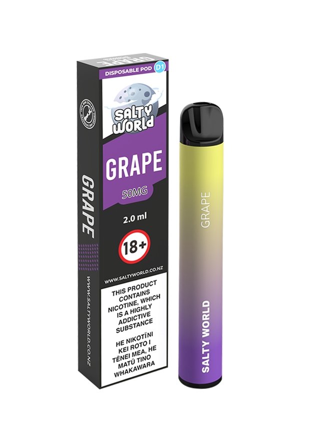D1 Disposable Vape Grape | Hollywood Vape NZ
