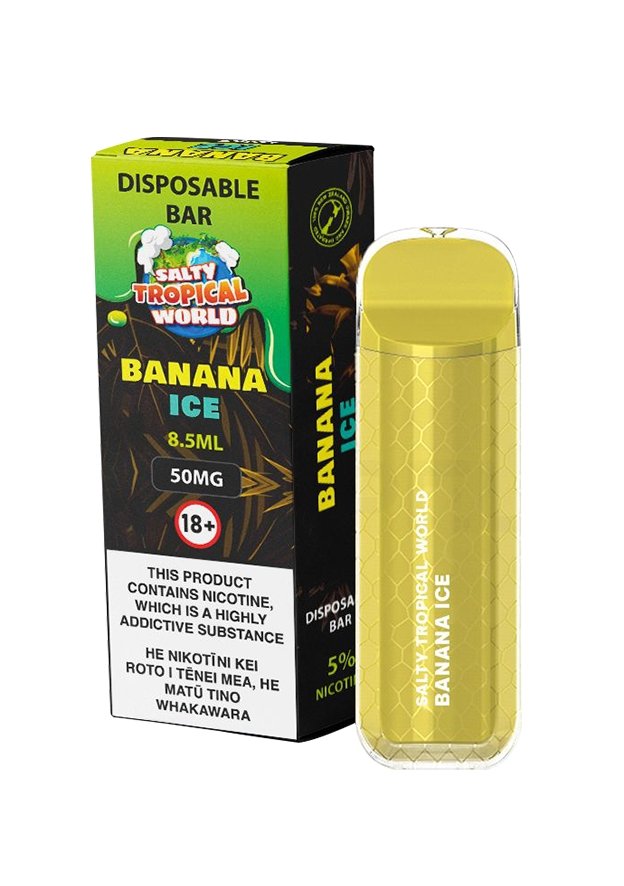 Disposable Bar Banana Ice | Hollywood Vape NZ