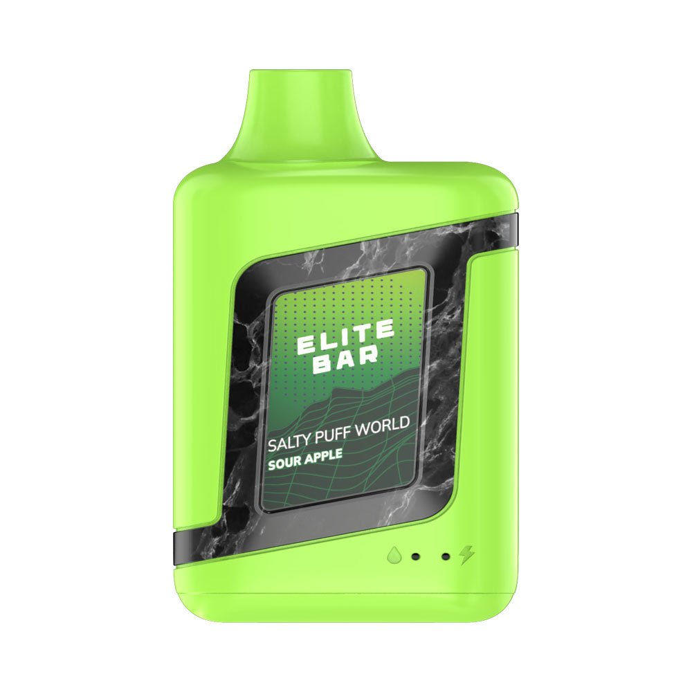Elite Bar Sour Apple Disposable Vape | Hollywood Vape NZ